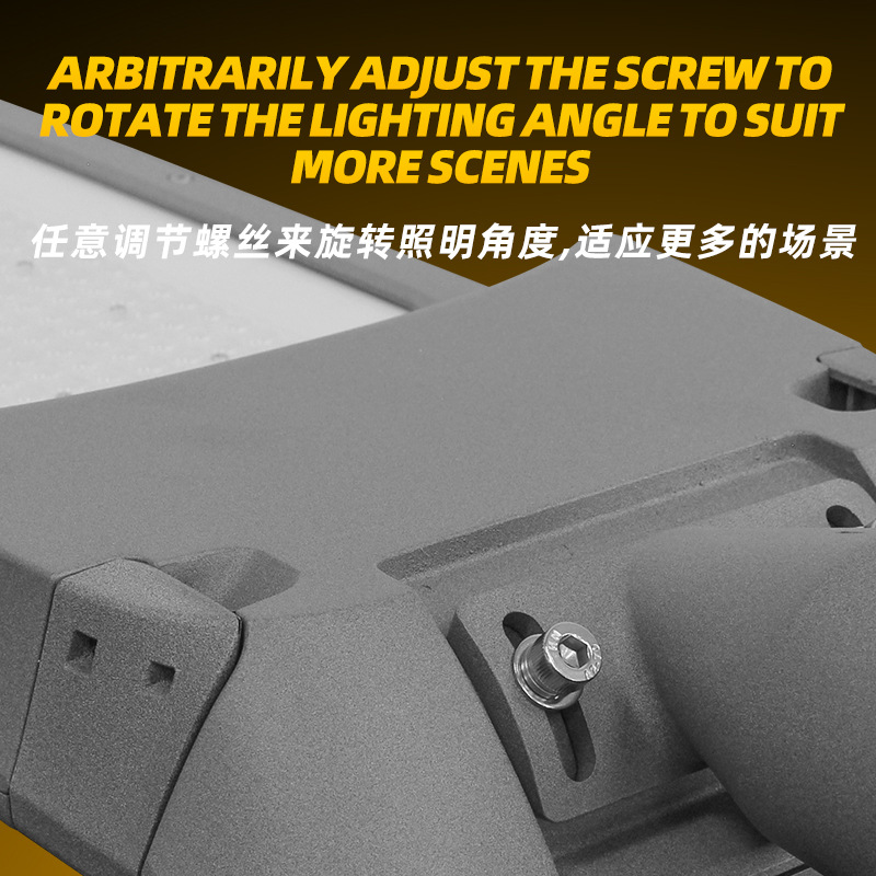 Cross-border outdoor led municipal street lamp heads, municipal road street lamps, square lighting, high-pole lamps, led street lamp manufacturers Application Scenario