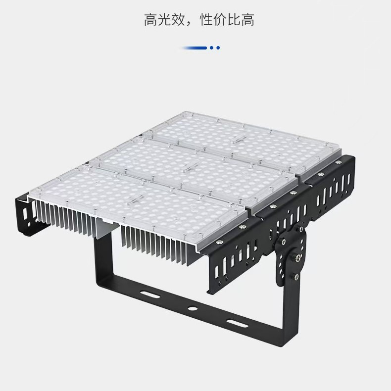 LED module engineering tunnel light floodlight 100W200W basketball court square floodlight outdoor explosion-proof lighting lamp Specification drawing