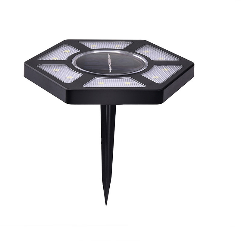 A new type of cross-border best-selling outdoor LED solar waterproof buried courtyard step garden grassland insert landscape light Item Picture