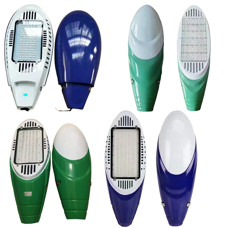 Outdoor waterproof 220v led street lamp head, New Star Torch aircraft road lamp head, 50w new rural ultra-bright street lamp pole Application Scenario
