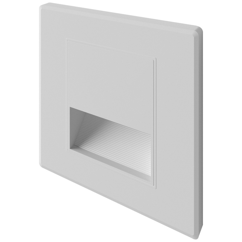 86-type radar sensor light, corridor staircase step, night light, LED smart skirting wall, human body sensor floor light Item Picture