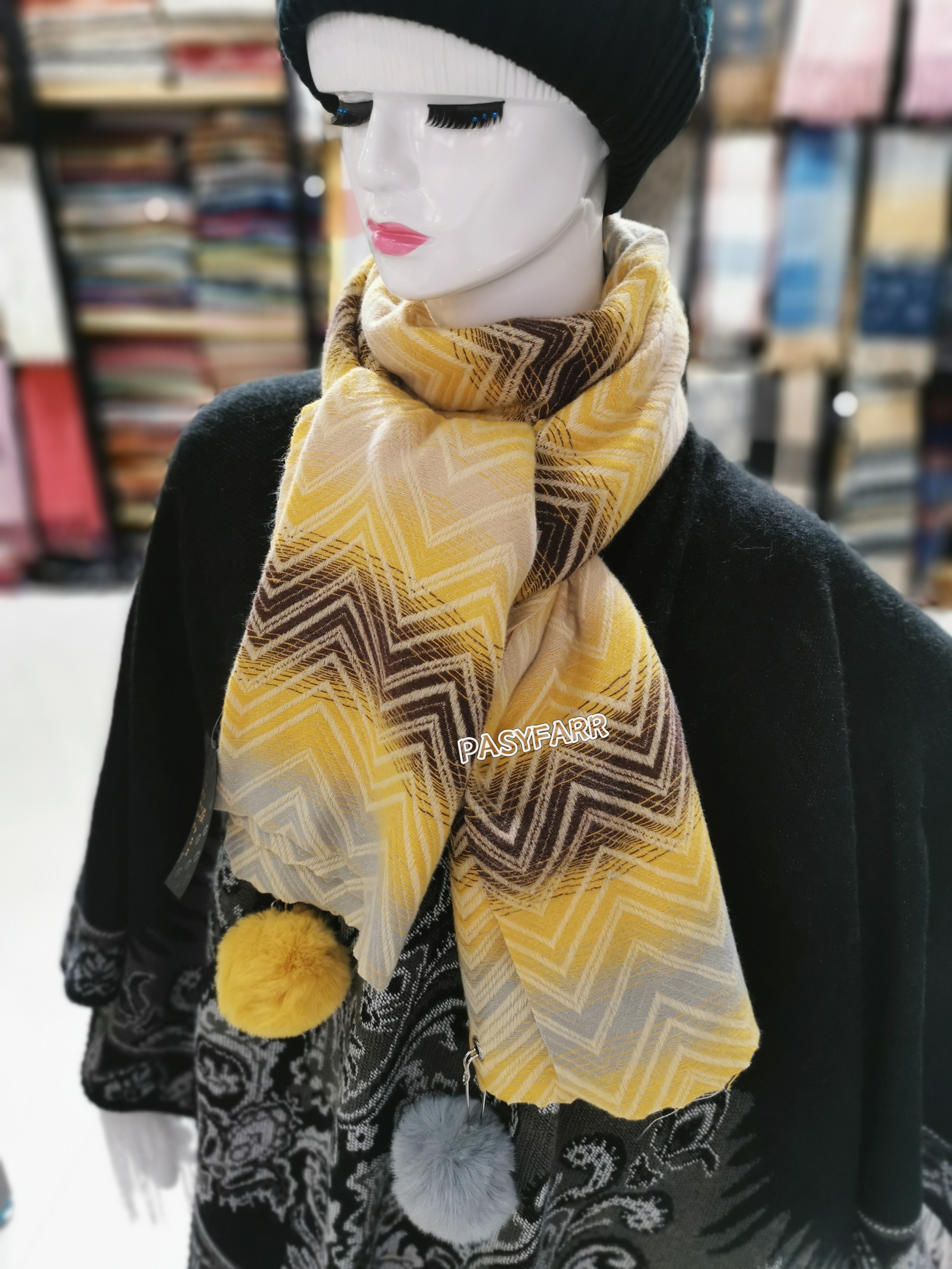 丝巾/国风/真丝丝巾/小方巾真丝/头巾女款长款穆斯林产品图