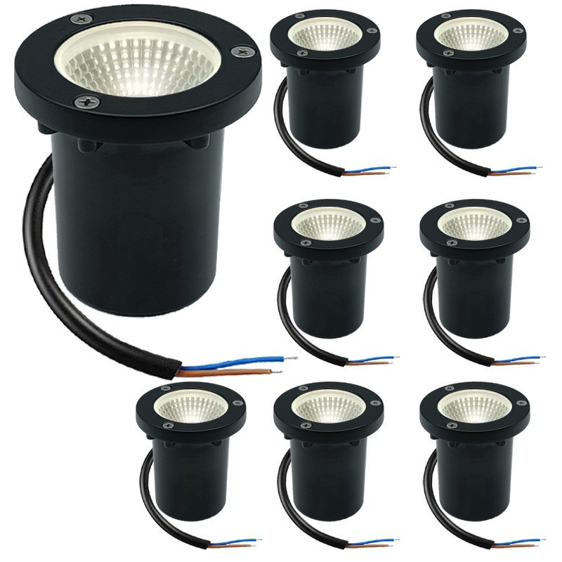 Amazon Cross-border's new outdoor ground lights, LED courtyard landscape lighting, tree burial lights, garden ground deck well lights Item Picture