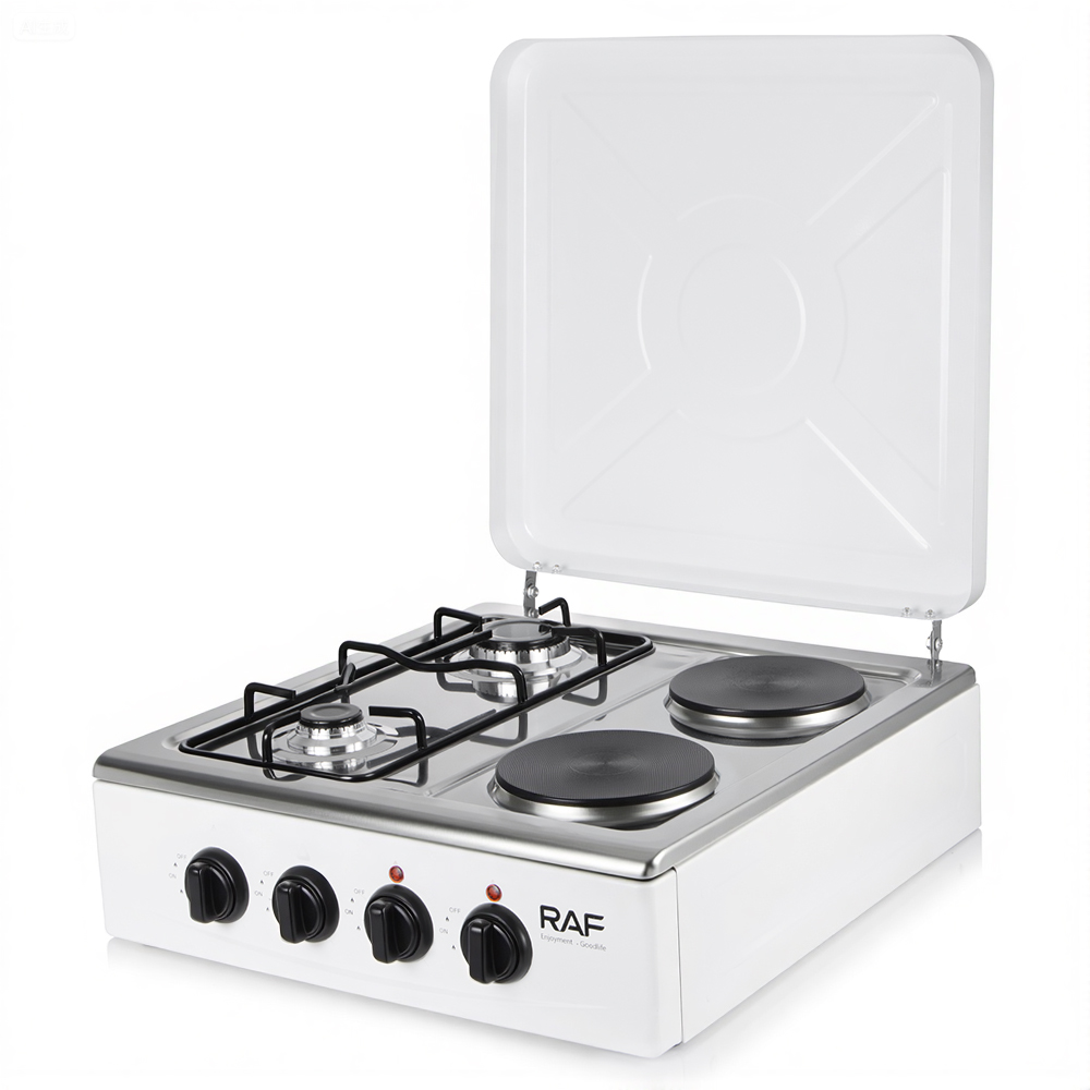 RAF cross-border foreign trade European standard electric stove, household and outdoor dual-purpose gas stove, dual-stove steaming, cooking, stir-frying, hot pot electric stove details Picture