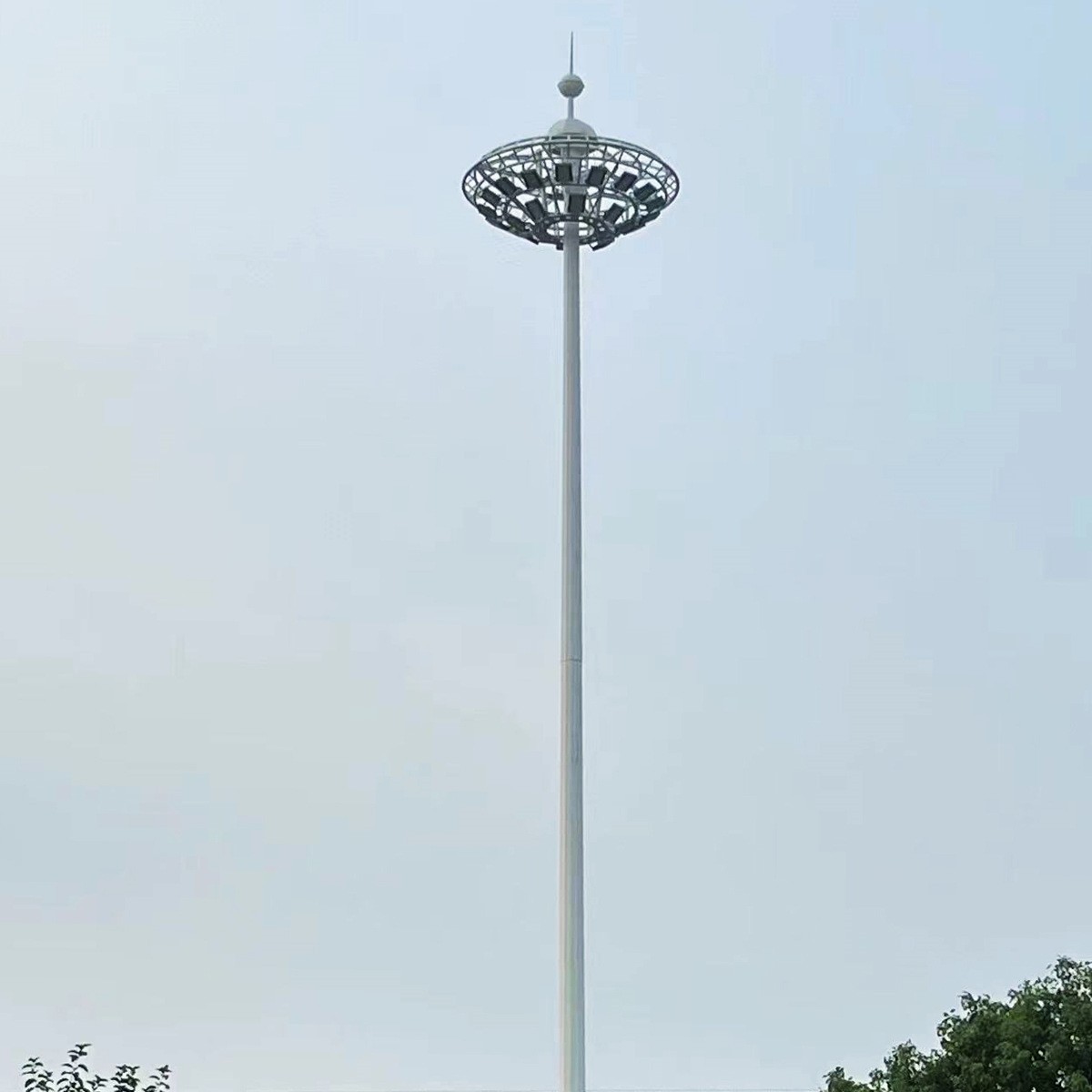 8-25 meter high pole lights, octagonal pole lights, sports field lights, port medium pole lights, lifting type wharf LED road Meihua lighting fixtures Application Scenario