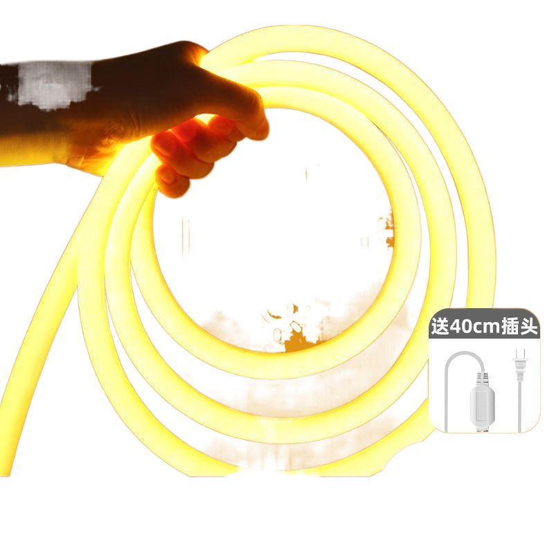 Flexible light strips, led light bars, living room circular outdoor waterproof neon lights, atmosphere advertising projects, lighting line lights Item Picture