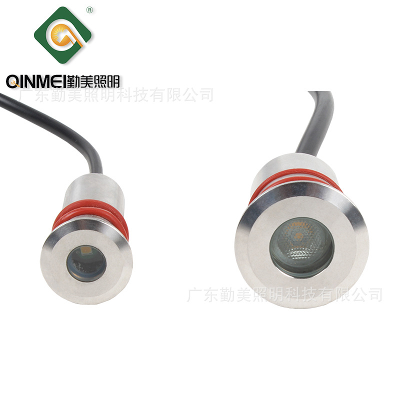 LED small ground light, square park step star ground light, IP68 waterproof star light Application Scenario