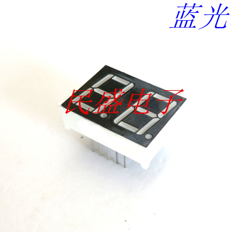 0.56-inch two 2-digit digital tubes in bright red, 5261AH/AS co-negative, 5621BH/BS co-positive Specification drawing