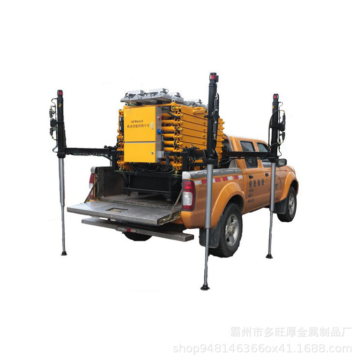 Emergency large-scale construction lighting work platform details Picture