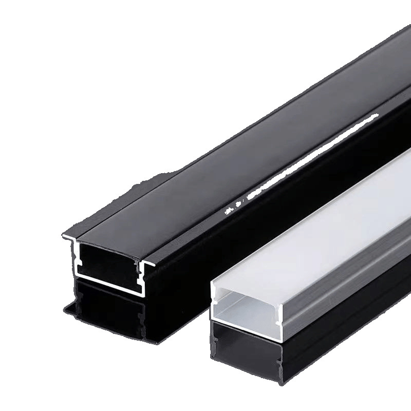 Aluminum alloy U-shaped linear light trough, aluminum trough concealed embedded led linear light trough, exposed linear light strip Item Picture