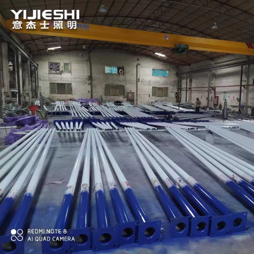 Outdoor street lamp manufacturers: 6-meter, 7-meter, 8-meter solar street lamps, court lamps, courtyard lamps, municipal engineering street lamp poles full figure