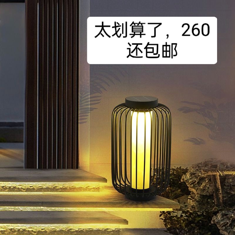 New Chinese-style waterproof outdoor lawn lights, courtyard corridor lights, villa garden landscape lights, Chinese-style lanterns, floor lights full figure