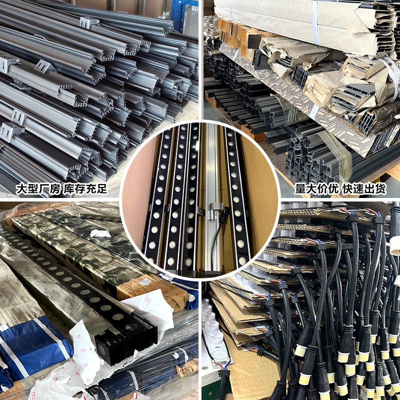 Factory wholesale led wall-washing lights, waterproof bridge lighting project lights, RGB dimming building outdoor contour lights Application Scenario