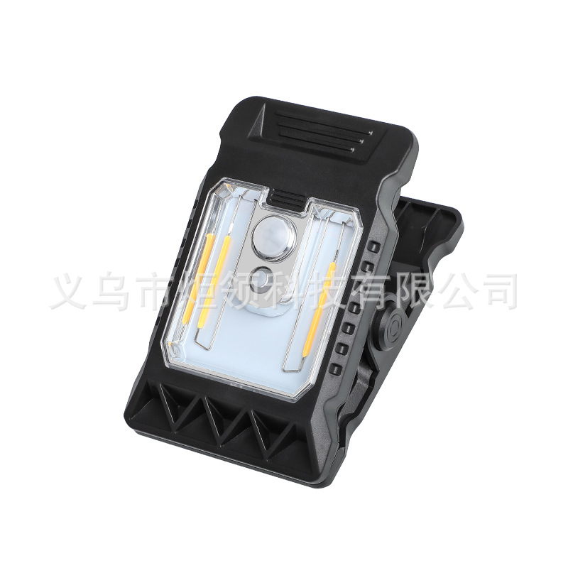 Cross-border new solar clip lamp, human body sensor wall lamp, high-brightness outdoor garden lamp, home garden fence lamp Specification drawing