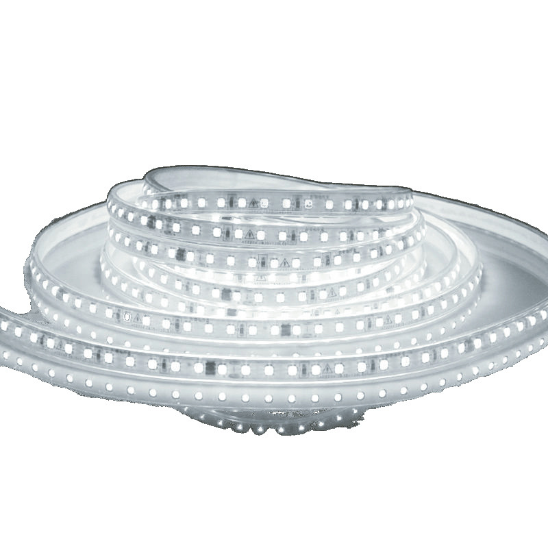220v ultra-thin high-brightness led soft light strip, waterproof line light slot, decorative self-adhesive staircase display cabinet, surface mount light strip Item Picture