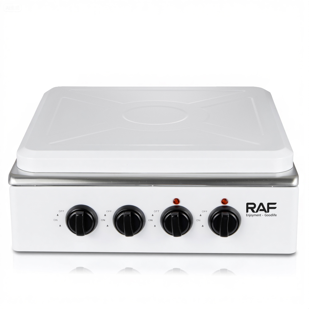 RAF cross-border foreign trade European standard electric stove, household and outdoor dual-purpose gas stove, dual-stove steaming, cooking, stir-frying, hot pot electric stove Specification drawing