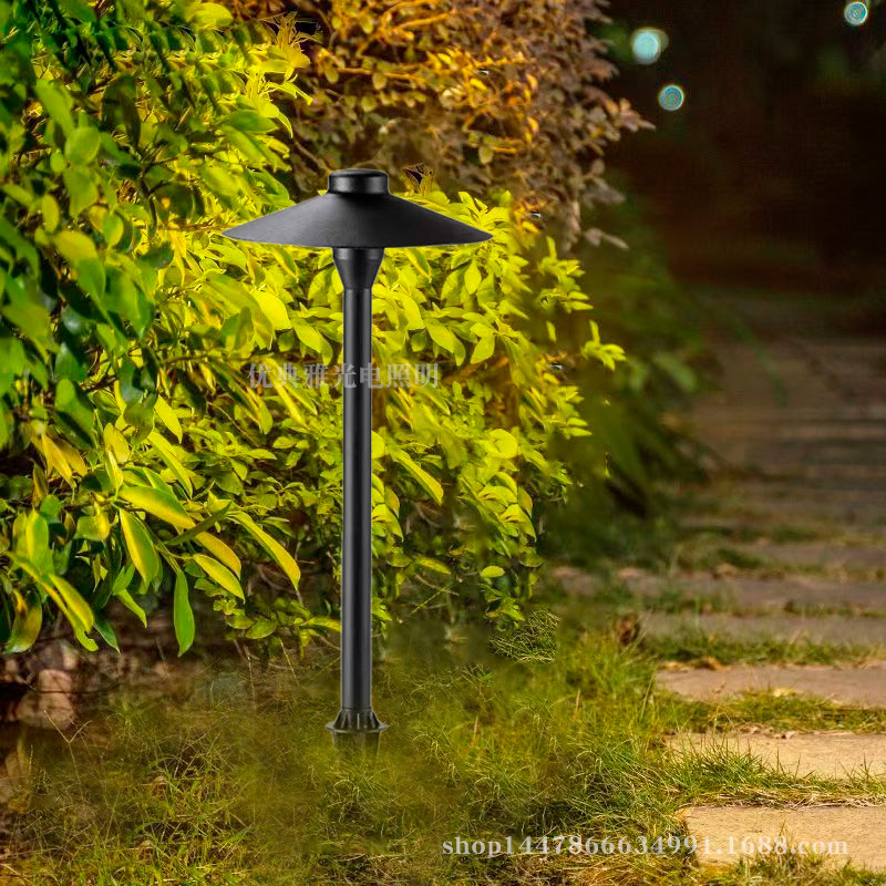 Lawn lights, outdoor waterproof grassland courtyard lights, villa garden lights, community park floor lights, corridor landscape street lights Specification drawing