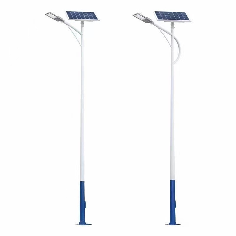 Solar street lamps, outdoor lamps, intelligent led lighting lamps, municipal waterproofing project models, new rural solar lamps Item Picture