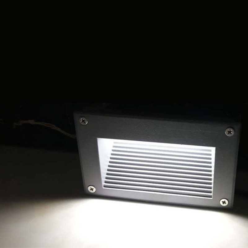 Floor lights, embedded led step lights, outdoor waterproof corner lights, buried lights, side wall lights, staircase step spotlights Application Scenario