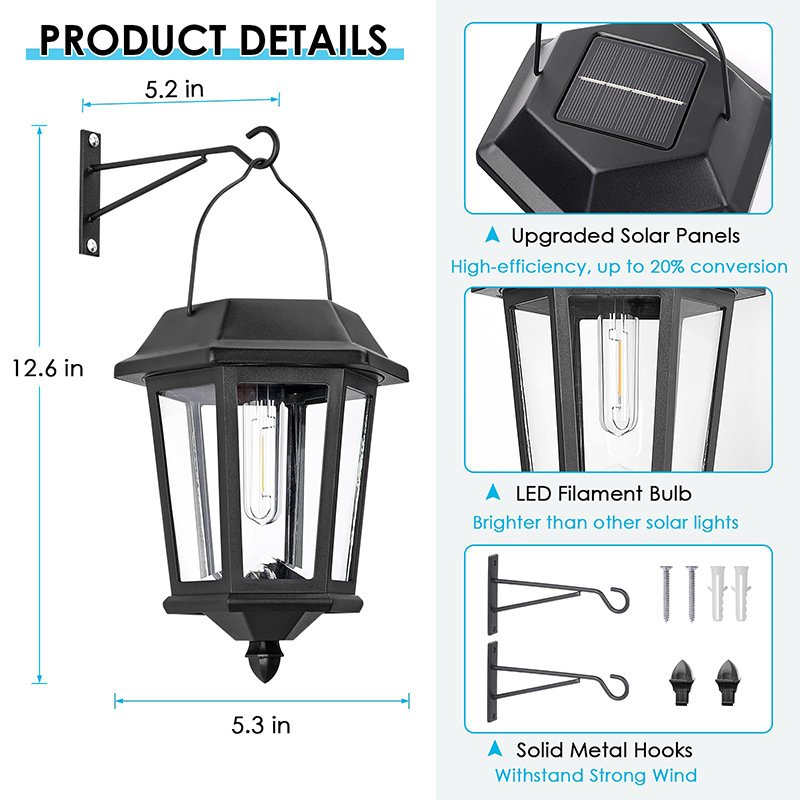 Retro industrial style, bronze color, outdoor wall lamps, corridor, corridor, balcony, outdoor waterproof garden lamps, European style Application Scenario