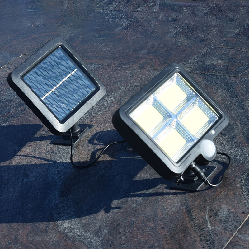 Cross-border best-selling solar lamps, outdoor garden lamps, split solar wall lamps, human body sensor lamps, garage road lamps Application Scenario