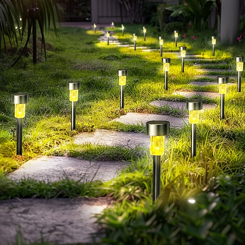 10/20Packs Solar Powered Landscape Lights Outdoor, Auto/O Specification drawing