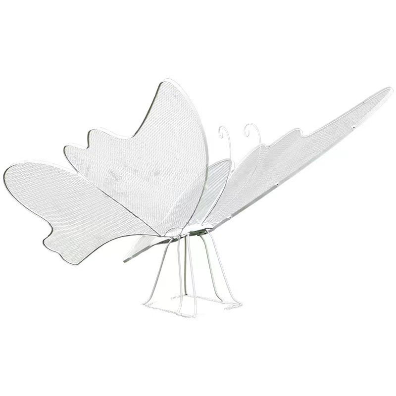 LED dynamic butterfly light, outdoor lawn and garden shaped light, ground plug landscape light strip bracket, colorful butterfly light Item Picture