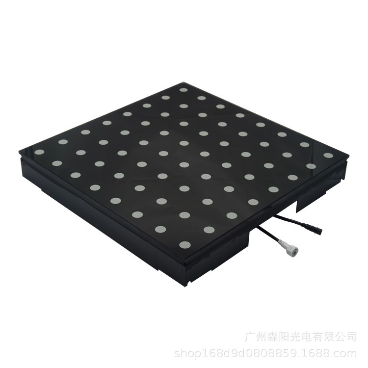 LED wireless magnetic attraction digital animation video imaging floor light, stage sensing pixel floor tile light, intelligent Application Scenario
