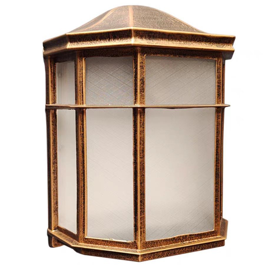 Outdoor villa garden courtyard decoration, waterproof wall lamps, passageways, balconies, corridors, exterior walls, rooms, aluminum material lamps Item Picture