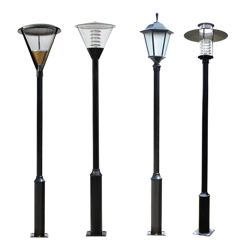 Street lamps, outdoor garden lamps, 3-meter and 3.5-meter modern landscape lamps, garden lamps for residential areas, simple garden lamps Item Picture