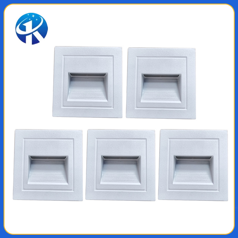 86 Outdoor step light waterproof embedded corridor staircase corner floor light manufacturer, popular export, super bright full figure