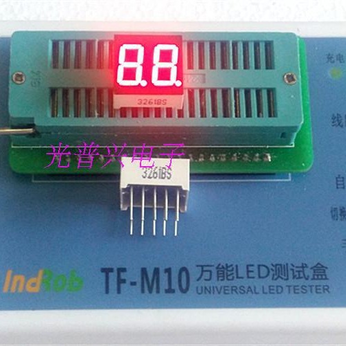 Factory direct supply of 0.36-inch 2-inch LED digital tubes with high-brightness red 3621AS common cathode /3621BS common anode Specification drawing