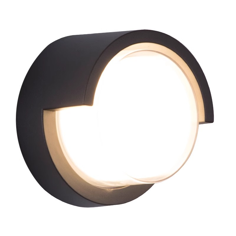 Outdoor waterproof wall lights, corridor and passageway lights, terrace, staircase, balcony, villa, family entrance, outdoor wall led lights Specification drawing