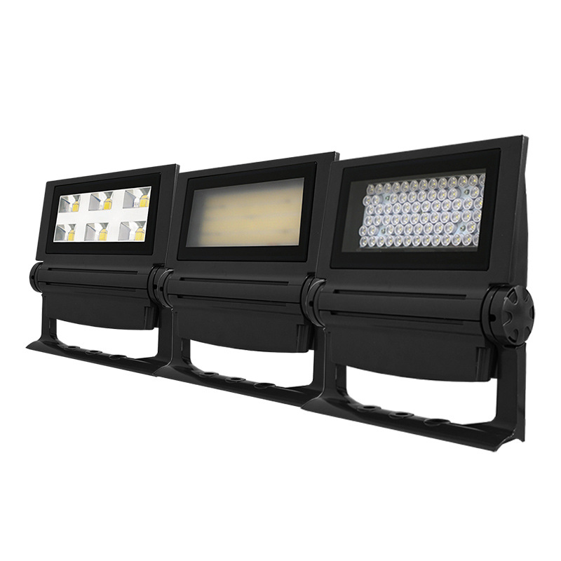 Waterproof LED floodlights, construction site courtyard lighting lamps, outdoor sports field floodlights, engineering searchlights, high-brightness Application Scenario