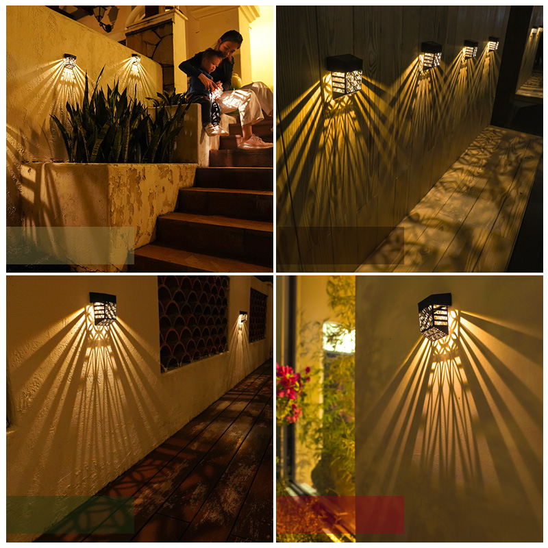 Amazon's best-selling solar fence lights, villa garden lights, outdoor landscape lights and fence lights are in large stock Application Scenario