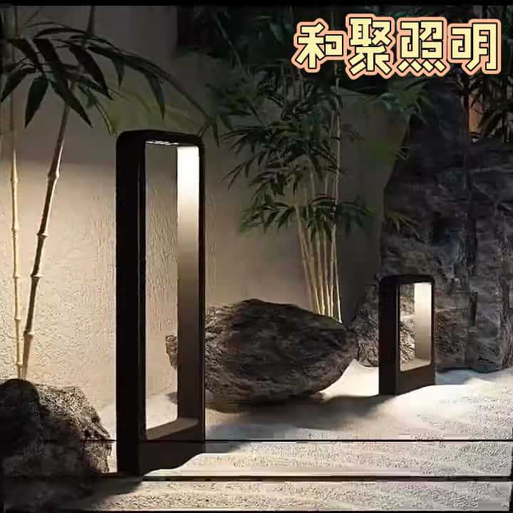 Outdoor courtyard lights, solar lights, lawn lights, waterproof hotel, villa, community, park, corridor, grassland lights, landscape lights full figure