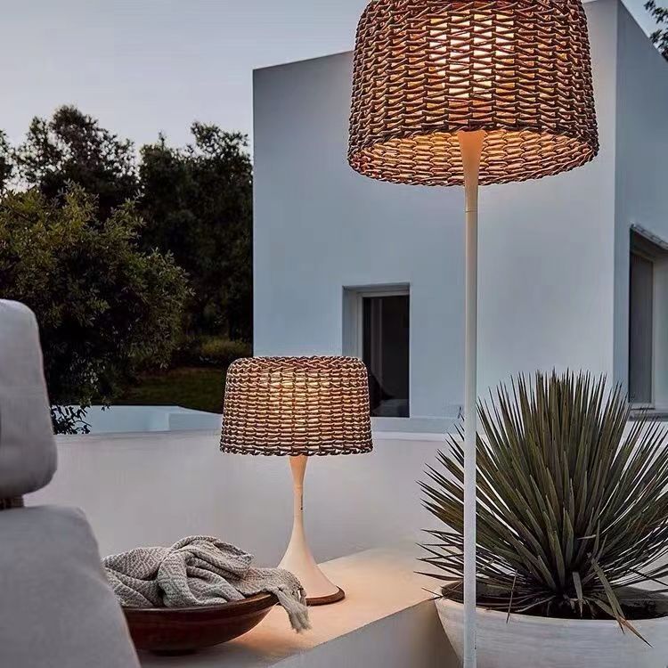 Outdoor lights, solar garden lights, villa garden lawn lights, waterproof balcony remote control floor lights, outdoor ambient lights Specification drawing