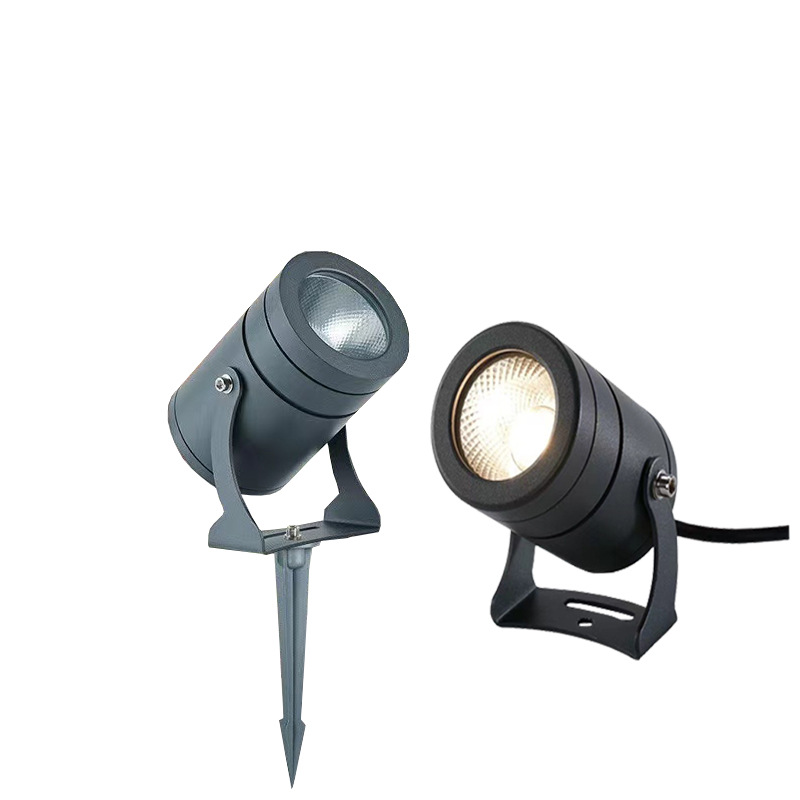 COB tree lighting, ground insert light, led outdoor waterproof villa garden projection light, tree projection light, courtyard landscape projection light Application Scenario
