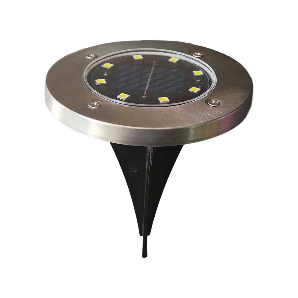 Solar-powered lawn ground lights, courtyard decorative ground insert lights, landscape waterproof outdoor seven-color garden street lights, night lights Item Picture