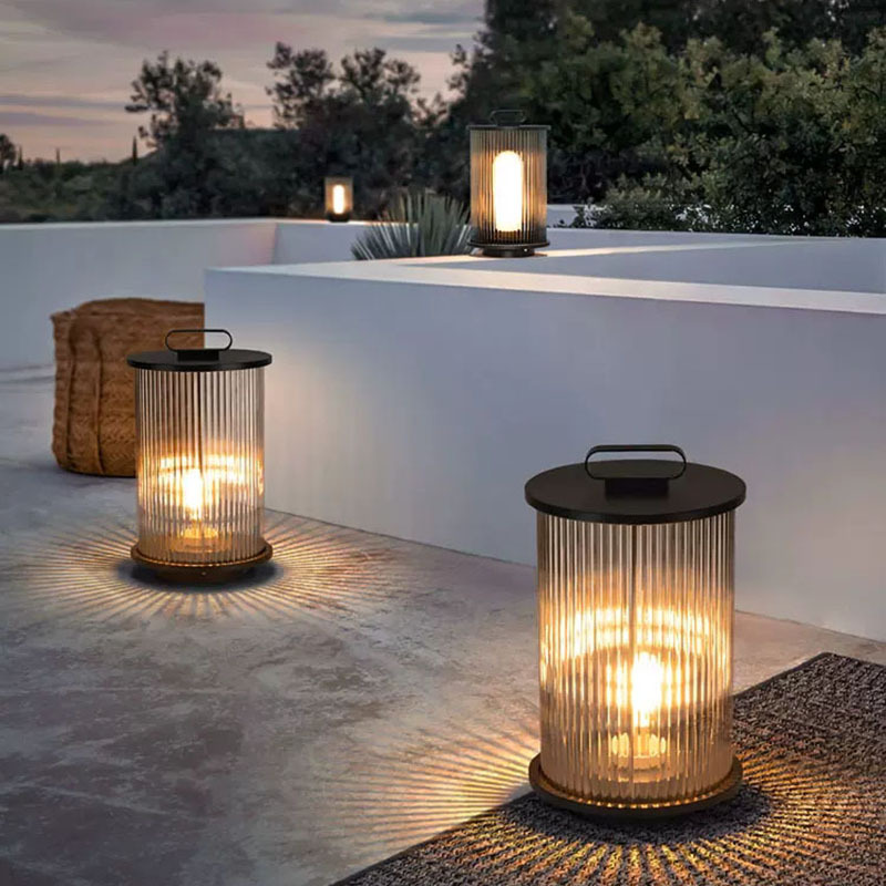 Cross-border Internet celebrity courtyard outdoor solar lamps, outdoor waterproof, homestay decoration, villa decoration design, garden landscaping details Picture