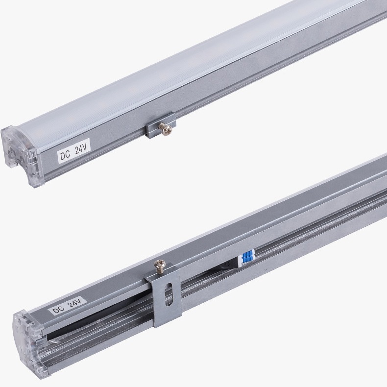 led outdoor linear light, waterproof digital guardrail tube, running horse bridge, hotel lighting, building outline, 12W wall-washing light Item Picture