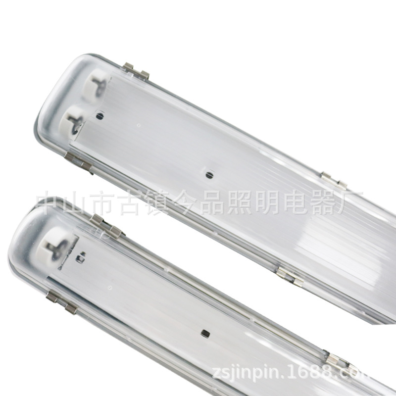 Wholesale of new long-strip IP65 single and double PC material T8 tube diameter high-lumen non-glare three-proof lamps Application Scenario