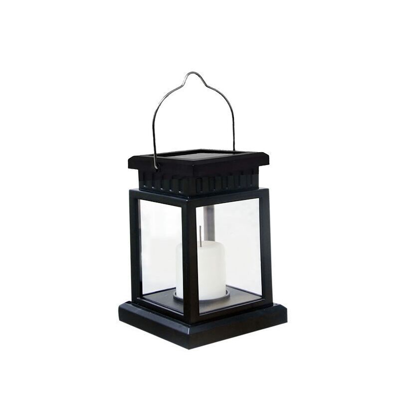 Solar candle lamps, LED high-brightness candle lamps, courtyard garden villa hanging lamps, outdoor lighting lamps, small palace lamps details Picture