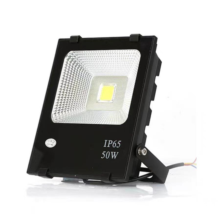 led outdoor construction site courtyard household light control floodlight, sensor street lamp, waterproof lighting, high-power integrated unit Item Picture