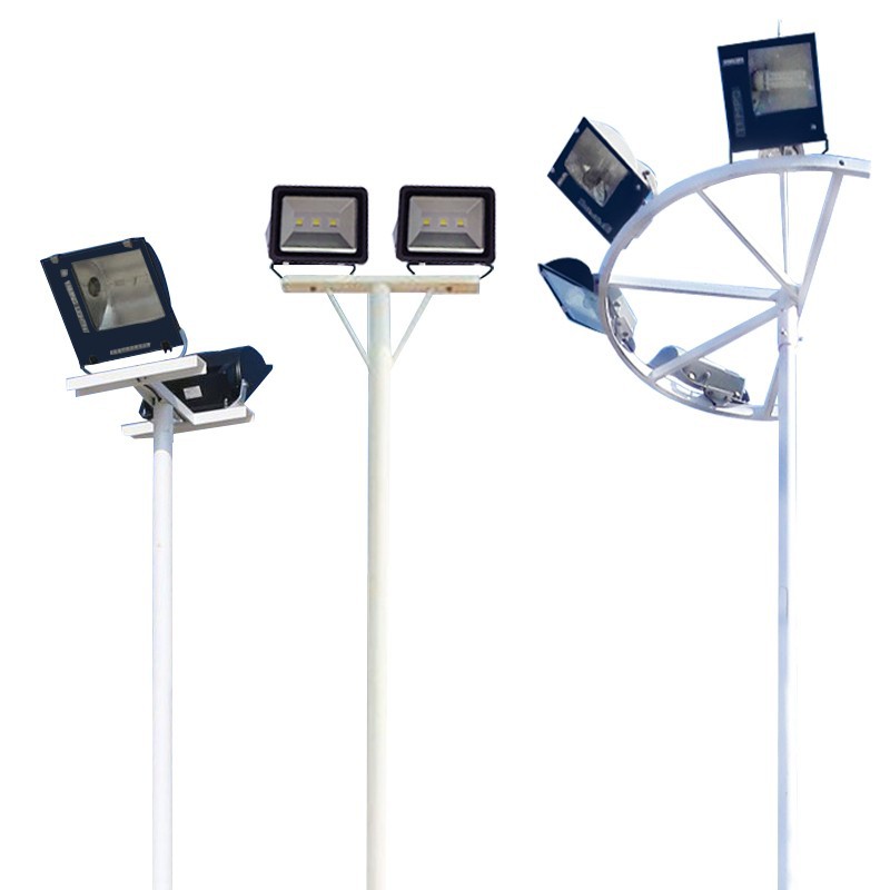 LED telescopic high-pole lamps, 8-meter square, gymnasium, stadium, port floodlights, outdoor medium and high-pole lighting street lamps Item Picture
