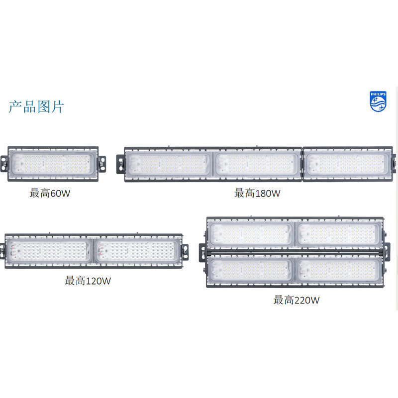 Philips led tunnel light BWP-352G2 outdoor waterproof adjustable module light, specifically designed for smart tunnels Application Scenario