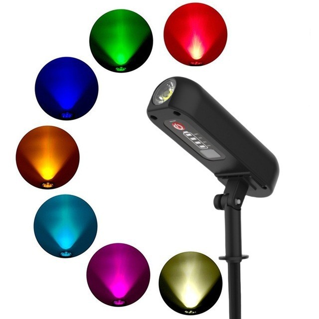 Solar LED spotlights, outdoor lawn lights, ground insert lights, grass garden lights, garden lights, tree lighting, park landscape lights Specification drawing
