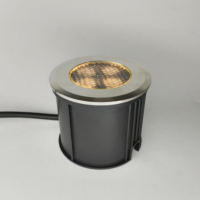 IP68 stainless steel underwater ground lamp, outdoor waterproof LED ground lamp, ultra-short and ultra-thin anti-glare high color rendering index ground lamp full figure