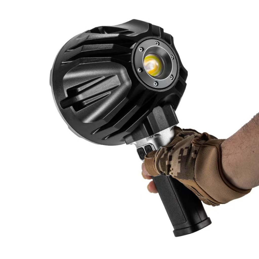 Cross-border front and rear dual-light high-brightness indoor and outdoor work light, high-power long-endurance work and outdoor searchlight LED Specification drawing