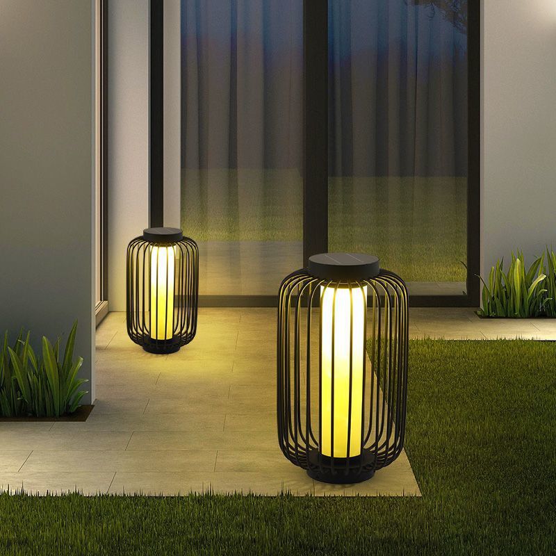 New Chinese-style waterproof outdoor lawn lights, courtyard corridor lights, villa garden landscape lights, Chinese-style lanterns, floor lights details Picture